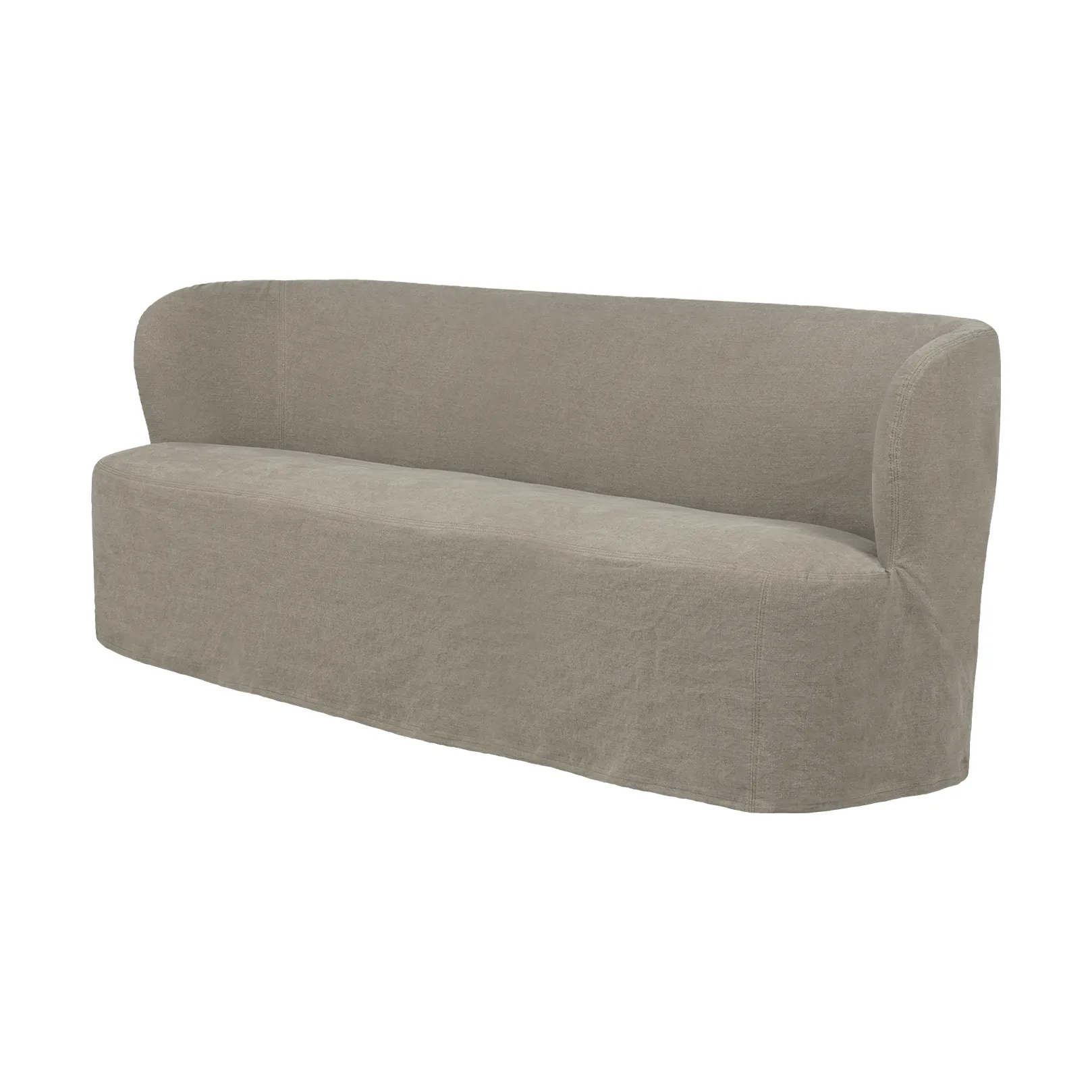 Stay Slipcover sofá, Linen 0024, 190x70 cm, 2,5 plazas GUBI