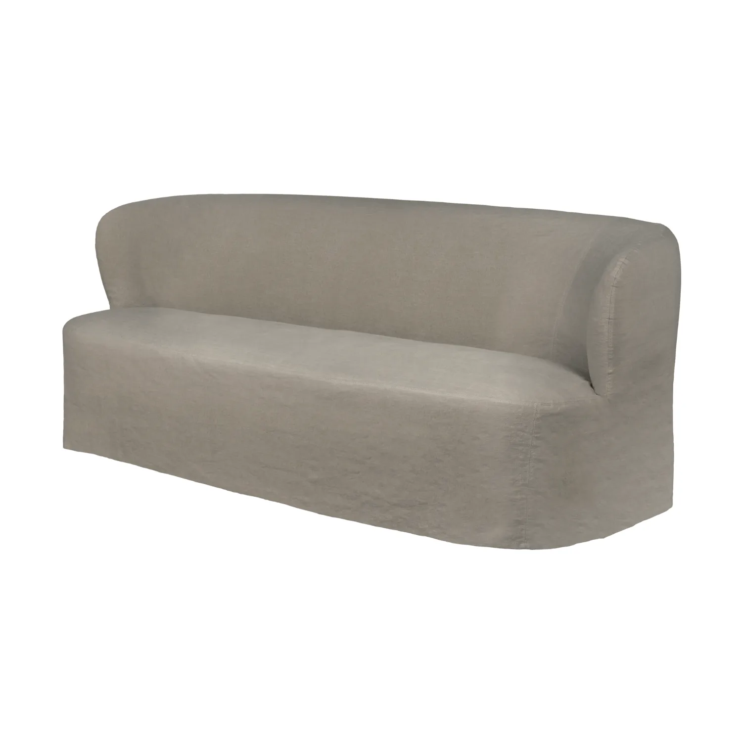 Stay Slipcover sofá, Linen 0024, 190x95 cm, 2,5 plazas GUBI