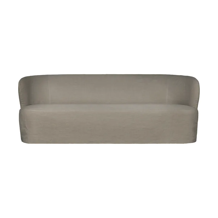 Stay Slipcover sofá - Linen 0024, 220x95 cm, 3 plazas - GUBI