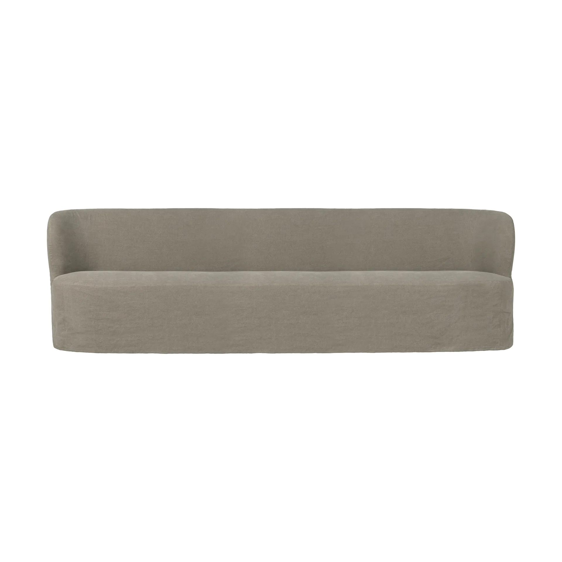 Stay Slipcover sofá, Linen 0024, 260x70 cm, 4 plazas GUBI