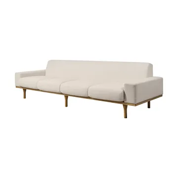 SW50 sofá - Harp 24 Ivory-roble aceitado, 4 plazas - GUBI