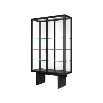 Vitrina Private - Vidrio, marrón-roble teñido de negro - GUBI