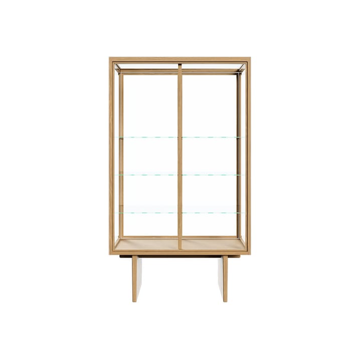 Vitrina Private, Vidrio, roble teñido claro GUBI
