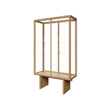 Vitrina Private - Vidrio, roble teñido claro - GUBI