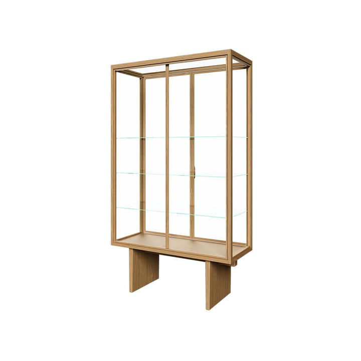 Vitrina Private, Vidrio, roble teñido claro GUBI