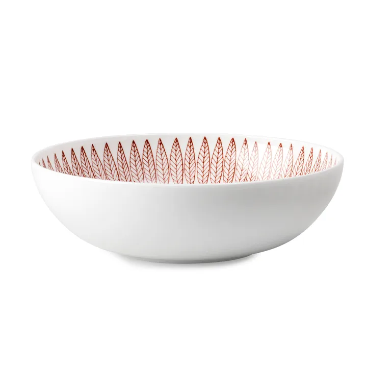 Bol Röd Salix - Ø 17 cm - Gustafsbergs Porslinsfabrik