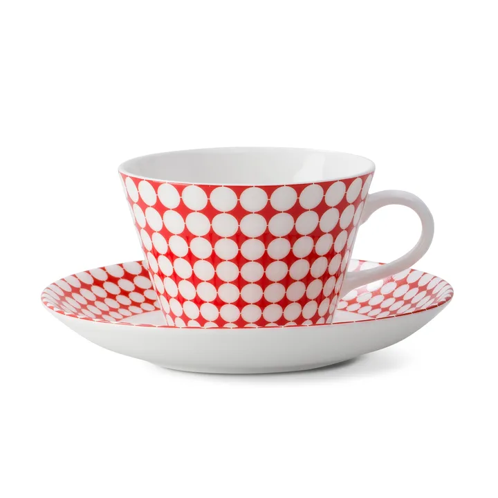 Juego de café Eva - taza de café + platillo - Gustafsbergs Porslinsfabrik