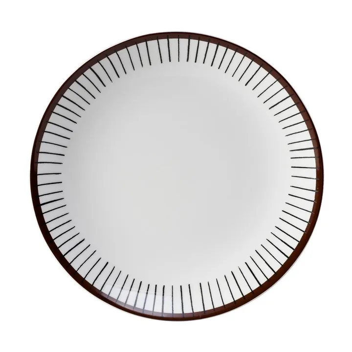 Plato Ribb - Ø 22 cm - Gustafsbergs Porslinsfabrik
