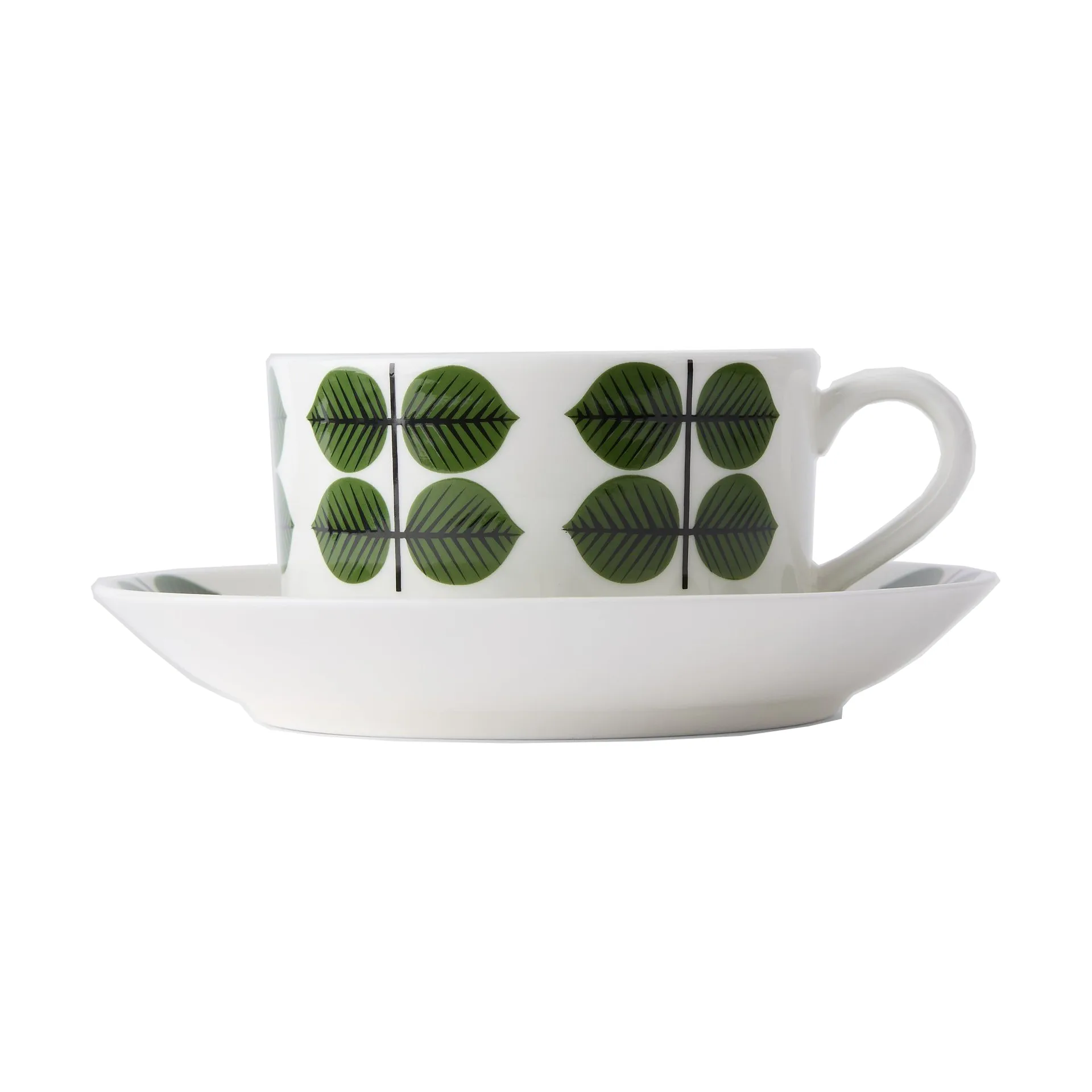 Juego de café Berså, taza de café + platillo Gustavsbergs Porslinsfabrik