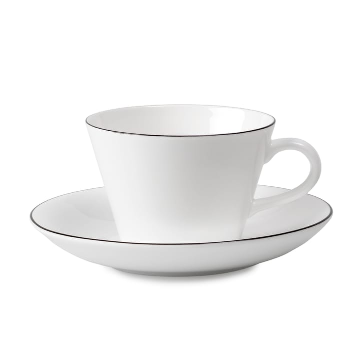 Juego de café Natur cono - taza de café y plato - Gustavsbergs Porslinsfabrik