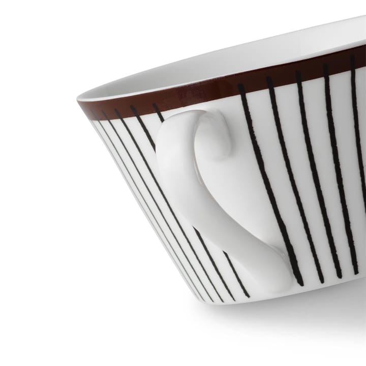 Juego de café Ribb, taza de té + platillo Gustavsbergs Porslinsfabrik