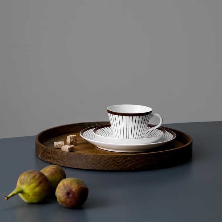 Juego de café Ribb, taza de té + platillo Gustavsbergs Porslinsfabrik