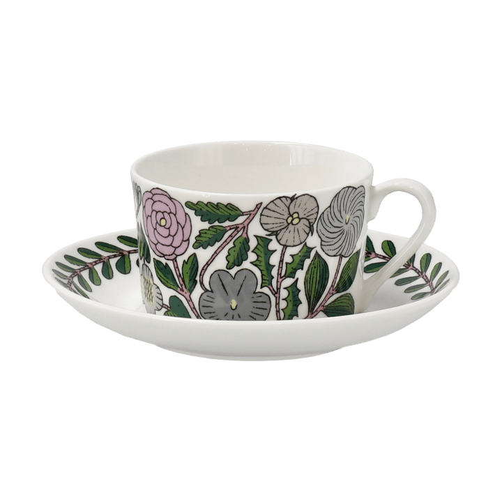 Taza de té con plato Maj 35 cl - Rosa - Gustavsbergs Porslinsfabrik