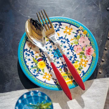 Cubiertos de servir Feeling - Clear red, 2 piezas - Guzzini