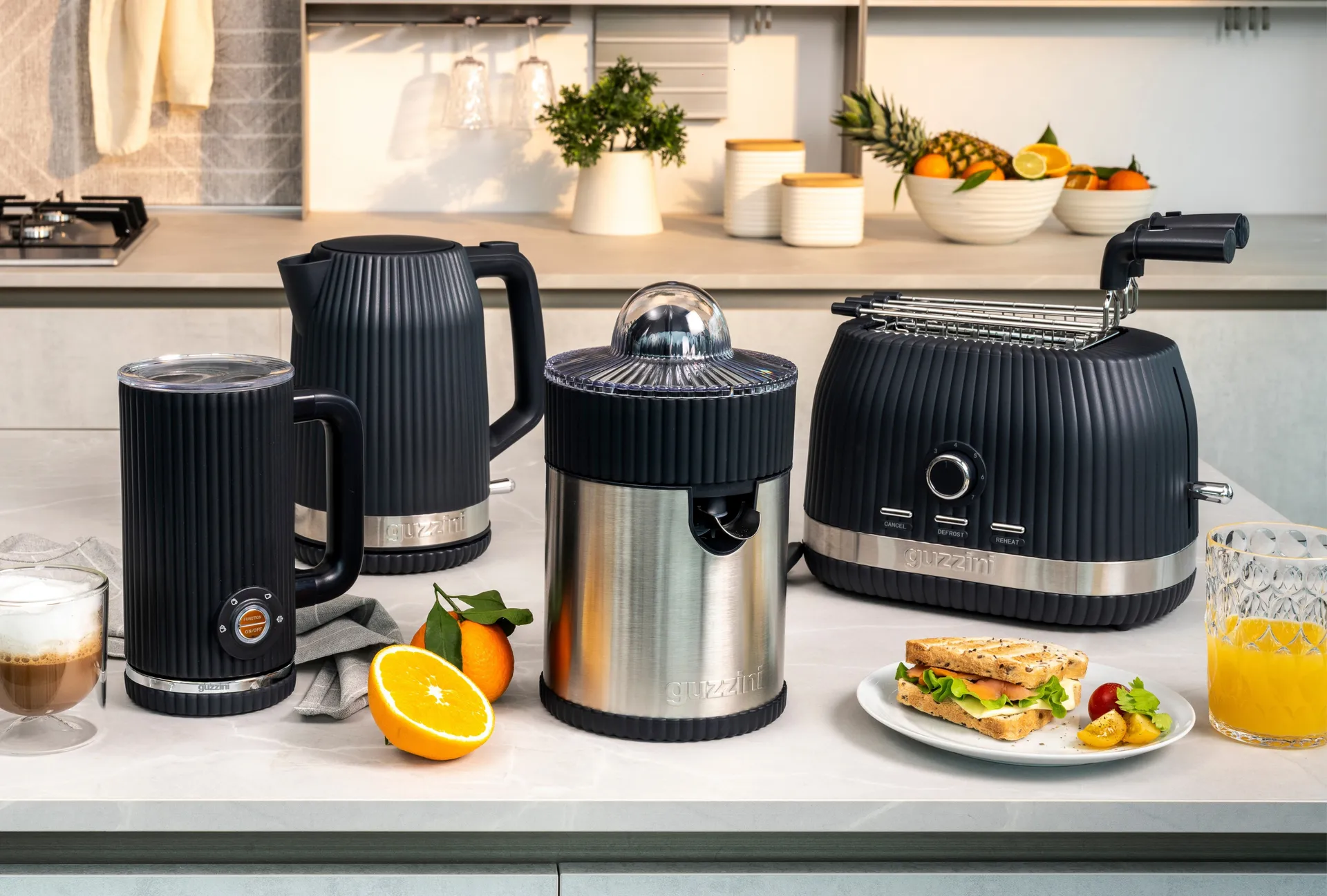 Exprimidor eléctrico Sous Chef, Grey Guzzini