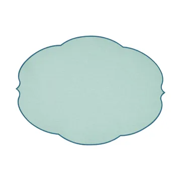 Mantel individual Flowers - Dusty light blue - Guzzini