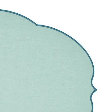 Mantel individual Flowers - Dusty light blue - Guzzini