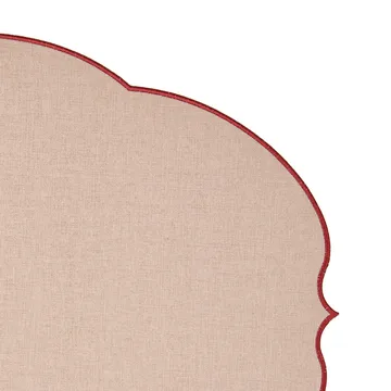 Mantel individual Flowers - Dusty pink - Guzzini