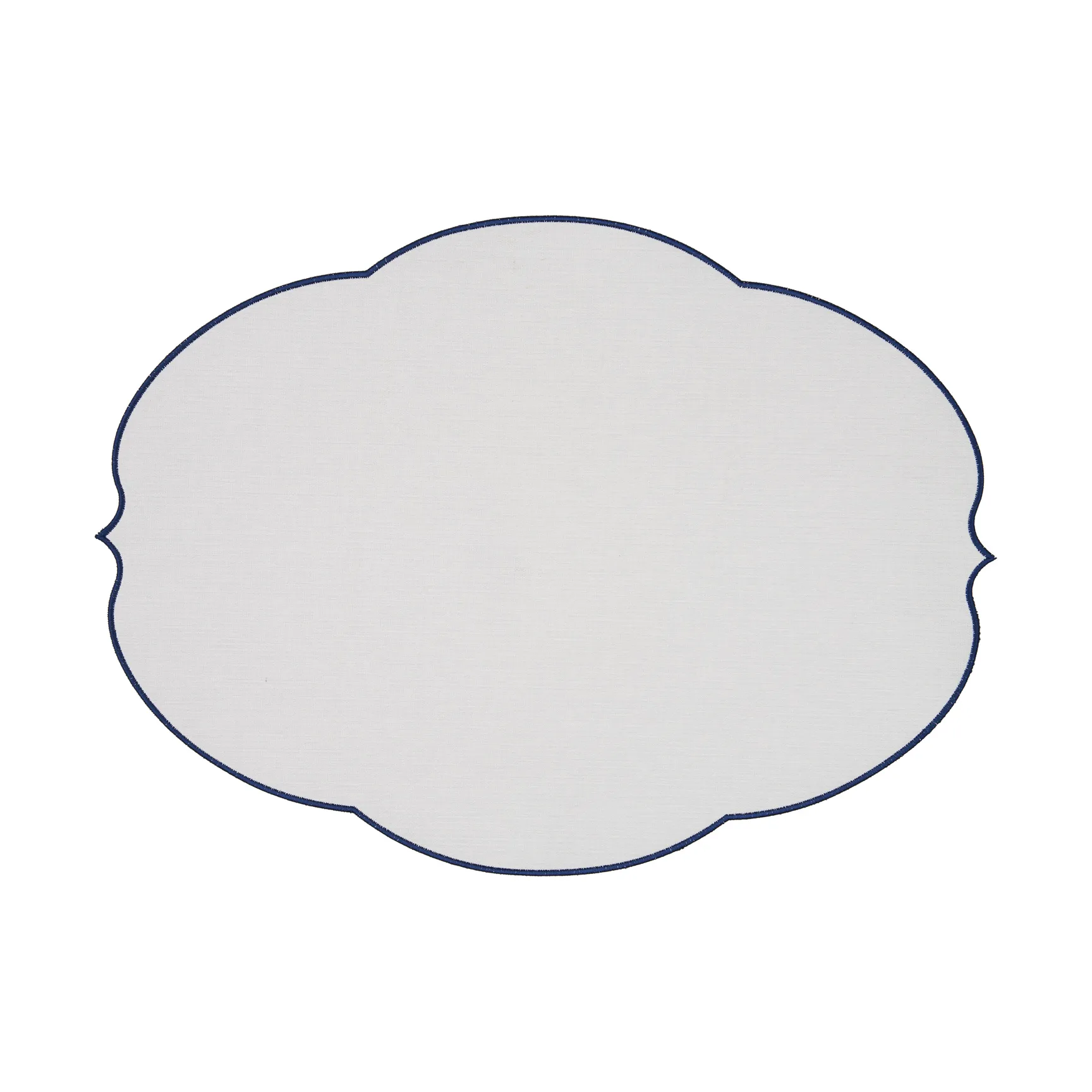 Mantel individual Flowers, White Guzzini