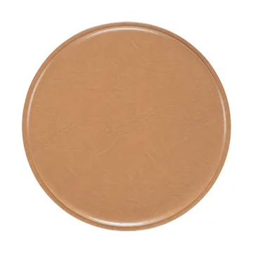 Cojín de silla taburete/taburete de bar ZigZag - Cuero bonded camel - Hans K