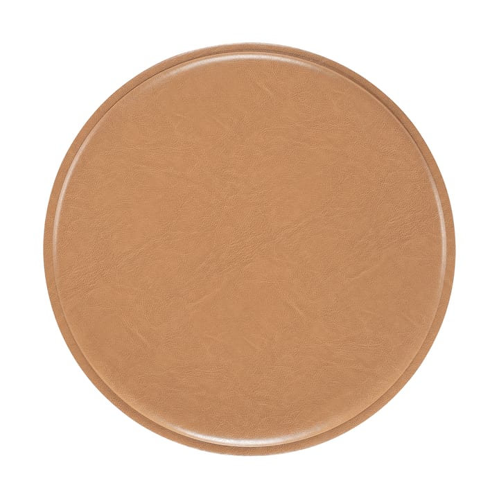 Cojín de silla taburete/taburete de bar ZigZag - Cuero bonded camel - Hans K