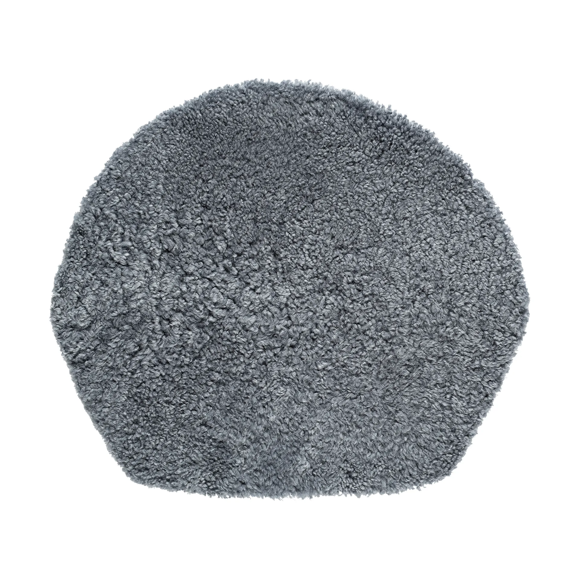 Cojín de sillón ZigZag, Piel de oveja grafito Hans K