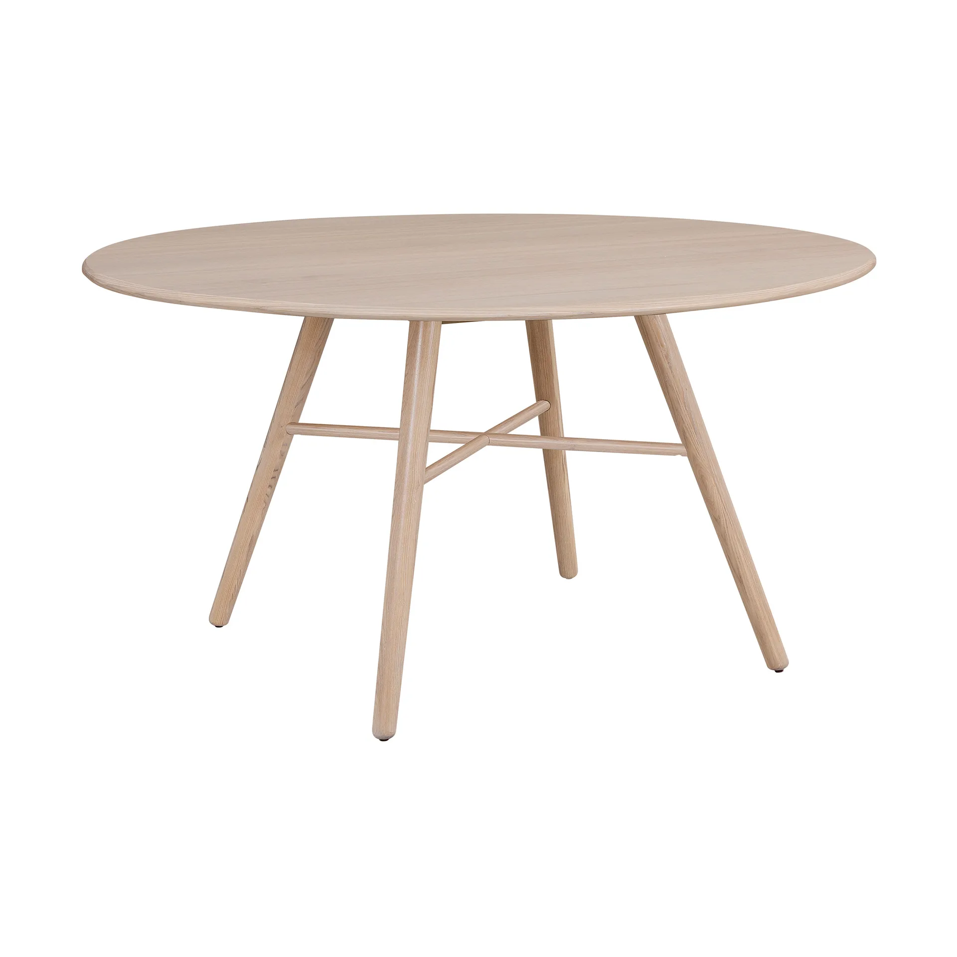 Mesa San Marco Ø140 cm, Fresno barniz blond Hans K