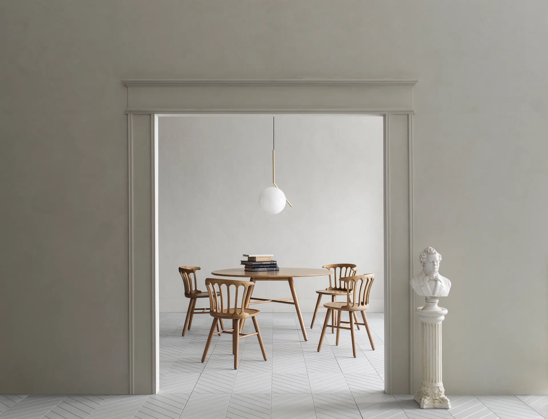 Mesa San Marco Ø140 cm, Roble aceitado Hans K