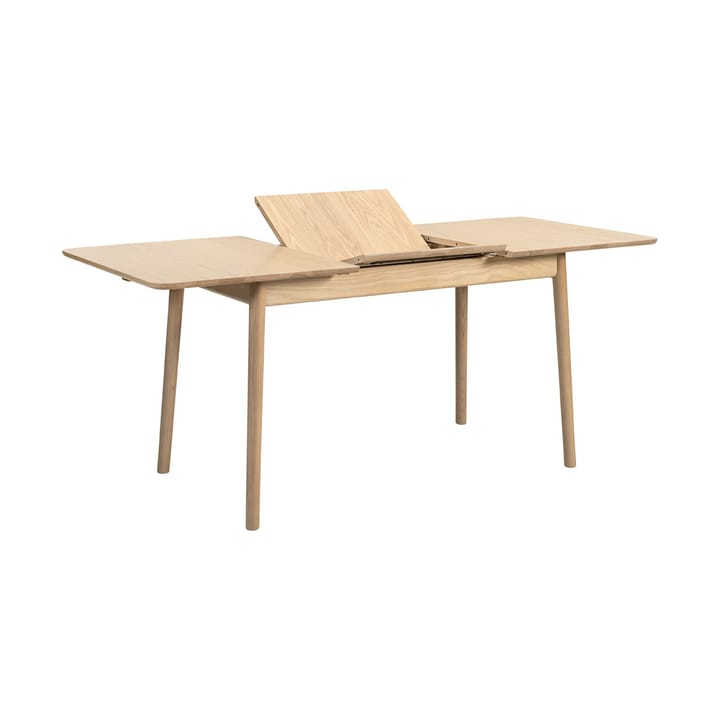 Mesa ZigZag butterfly 127x75 cm, Huevo de escarabajo rubio del fresno 53 cm Hans K