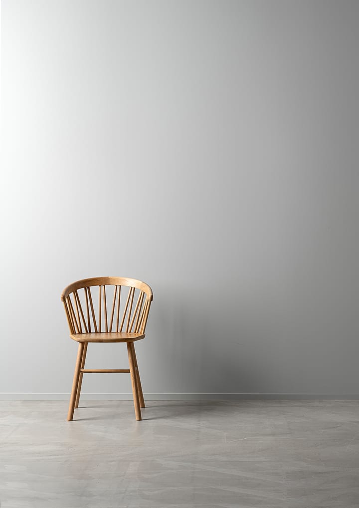 Silla con reposabrazos ZigZag, Roble aceitado Hans K