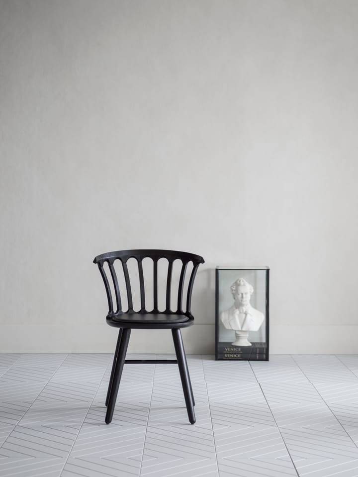 Silla San Marco, Fresno barniz negro Hans K