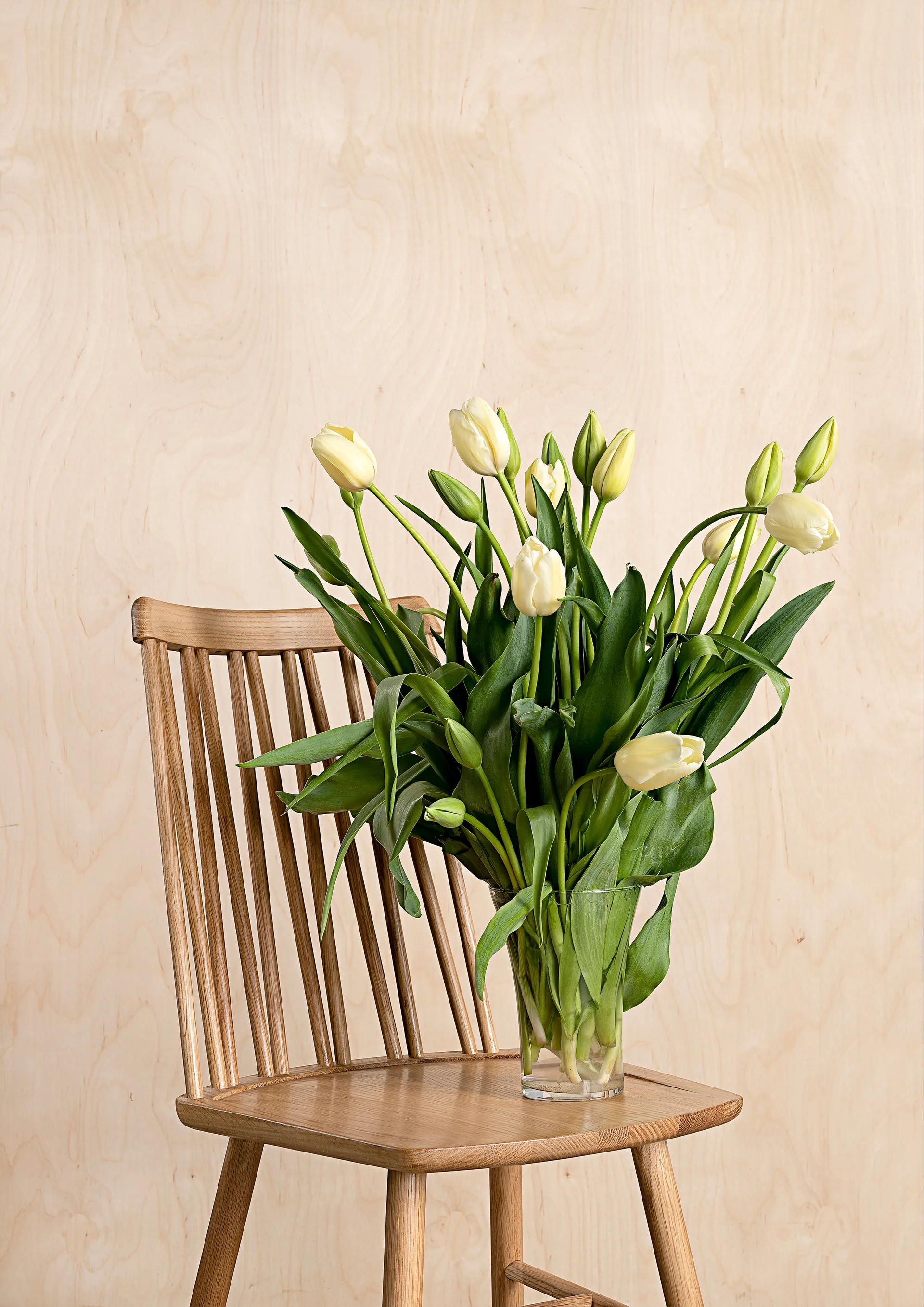 Silla ZigZag, Roble sin tratar Hans K