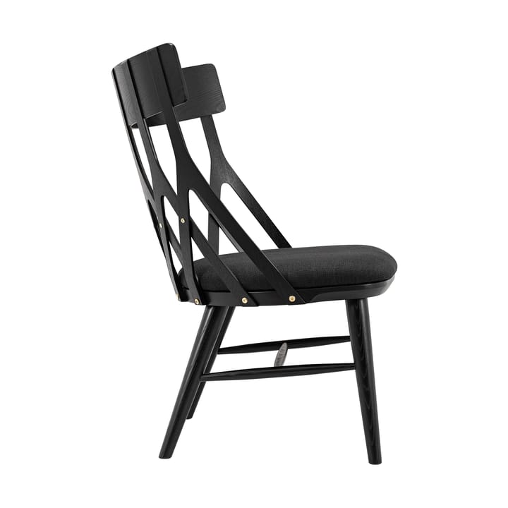 Sillón Y5 - Barniz negro-cojín negro - Hans K