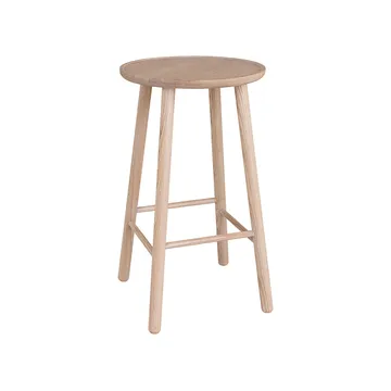 Taburete bar ZigZag 63 cm - Fresno, blond - Hans K