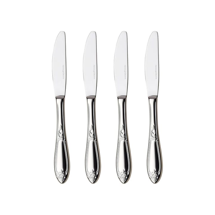 4 Cubiertos Nina, Cuchillo de mesa Hardanger Bestikk