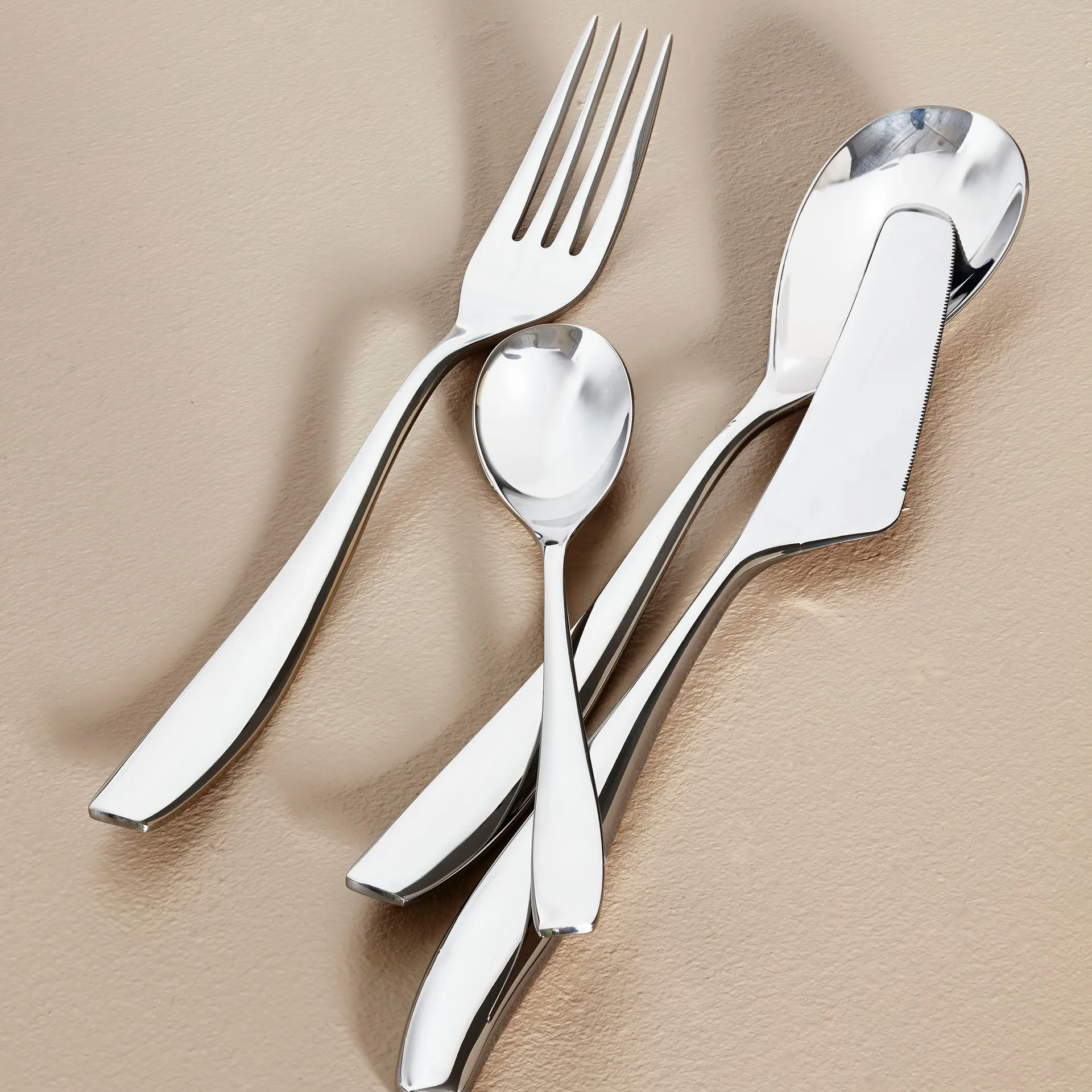 4 Cucharillas de té Julie, acero inoxidable Hardanger Bestikk