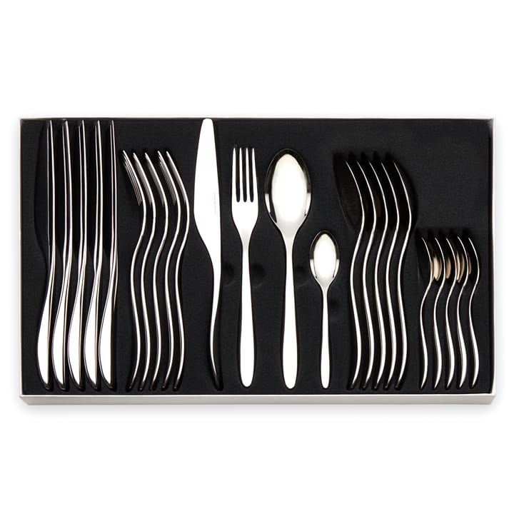 Cubertería Lykke, 24 piezas Hardanger Bestikk