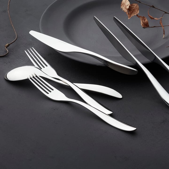 Cubertería Lykke, 24 piezas Hardanger Bestikk