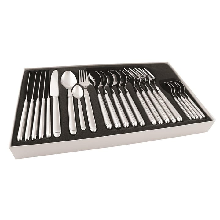 Cubertería Nora 24 piezas, acero inoxidable Hardanger Bestikk