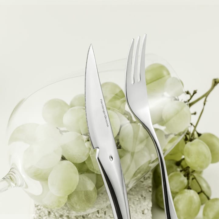 Cubertería para fruta Hardanger 12 piezas, Acero inoxidable Hardanger Bestikk