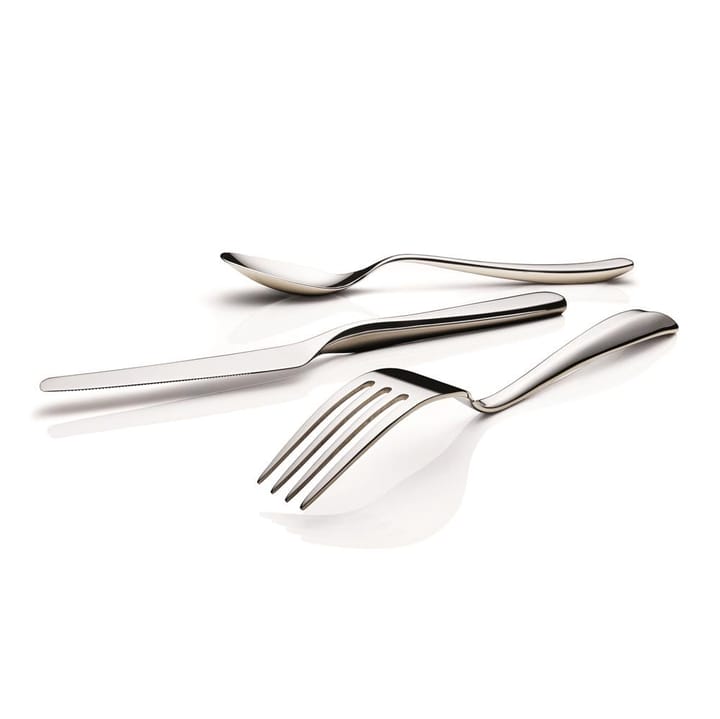 Cubertería Tuva 24 piezas, acero inoxidable Hardanger Bestikk