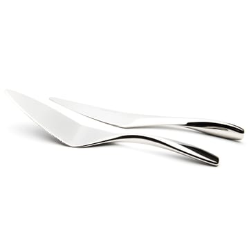 Cubiertos de servir tarta Hardanger - acero inoxidable - Hardanger Bestikk