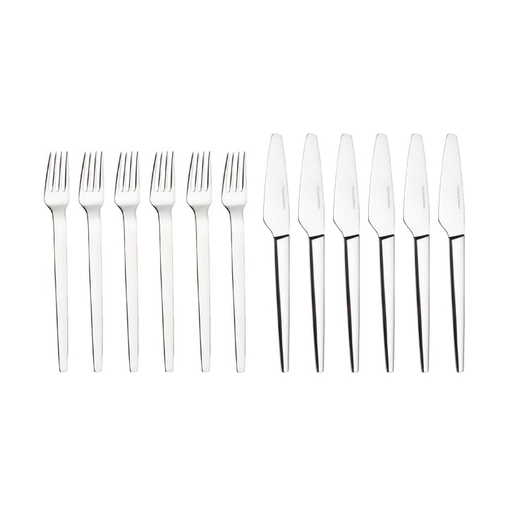 Set de cubiertos de entrantes Tina 12 piezas - Acero inoxidable - Hardanger Bestikk