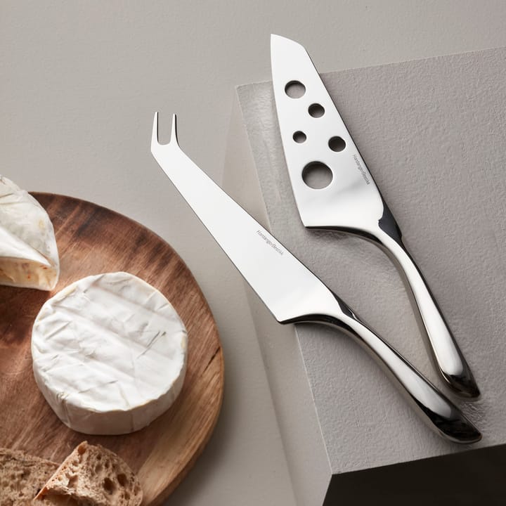 Set de cuchillos para queso Hardanger, acero inoxidable Hardanger Bestikk