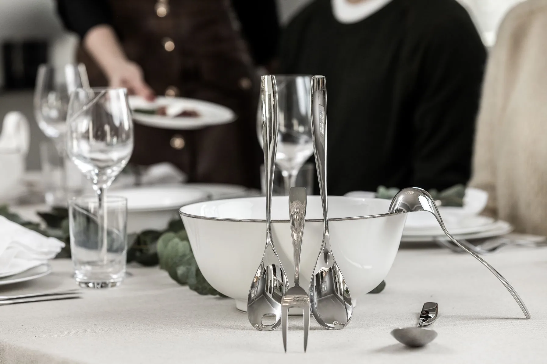 Set de servir Julie 5 cubiertos, acero inoxidable Hardanger Bestikk