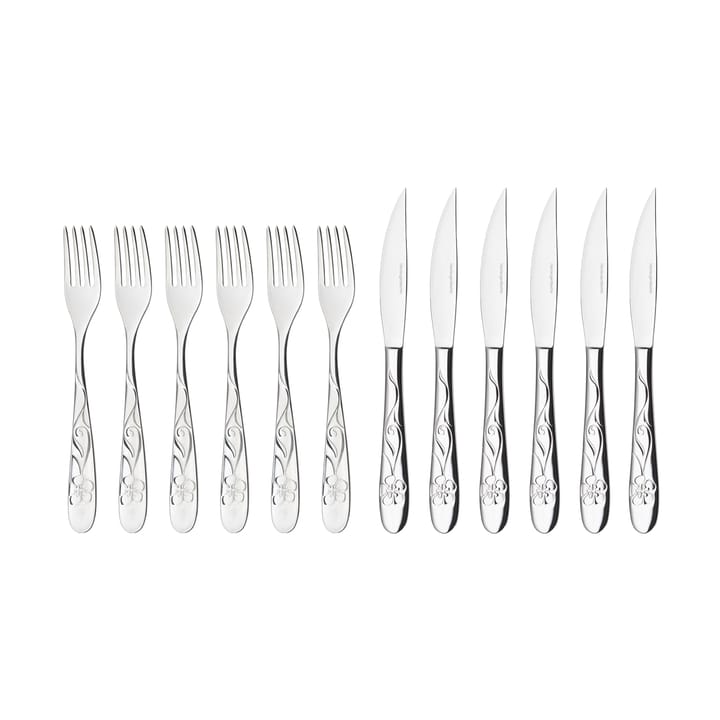 Set para parrilla Sanna - 12 piezas - Hardanger Bestikk