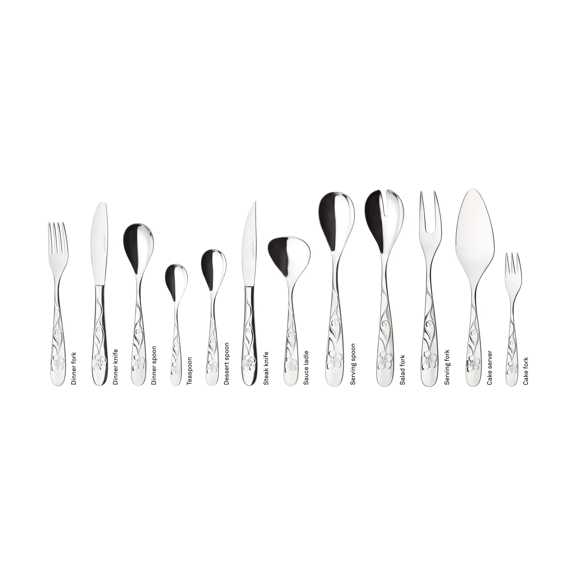 Set para servir Sanna, 5 piezas Hardanger Bestikk