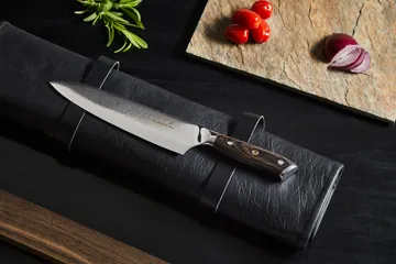 Cuchillo de chef Damascus By Hâws 32 cm - Wengué - Hâws