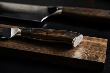 Cuchillo de chef Damascus By Hâws 32 cm - Wengué - Hâws