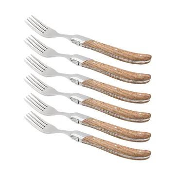 Cuchillo de parrilla Laguiole By Hâws, pack de 6 - Roble - Hâws